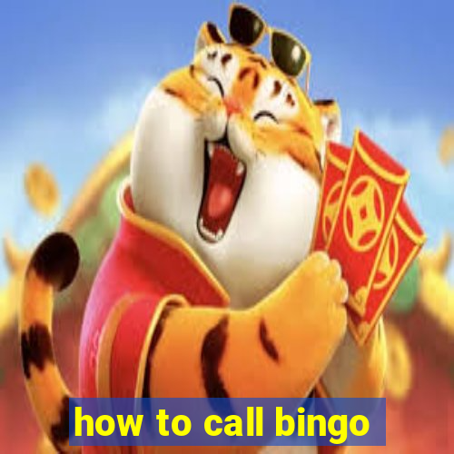 how to call bingo