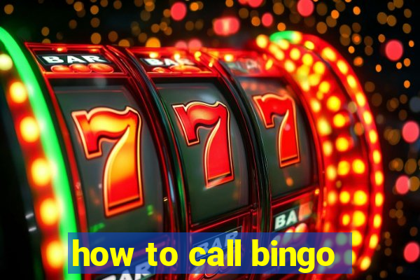 how to call bingo