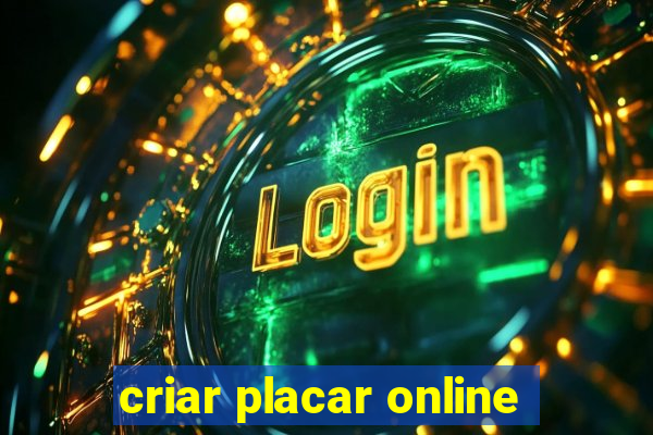 criar placar online