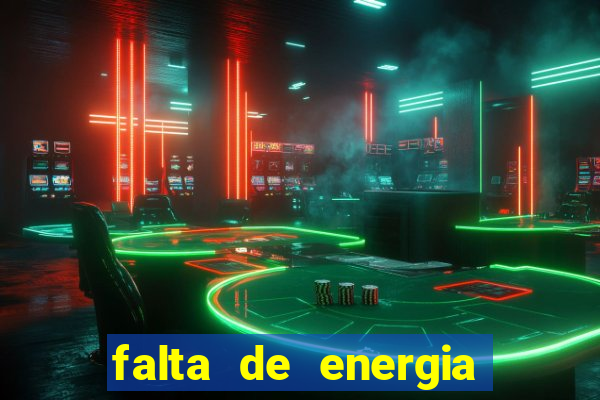 falta de energia em caucaia