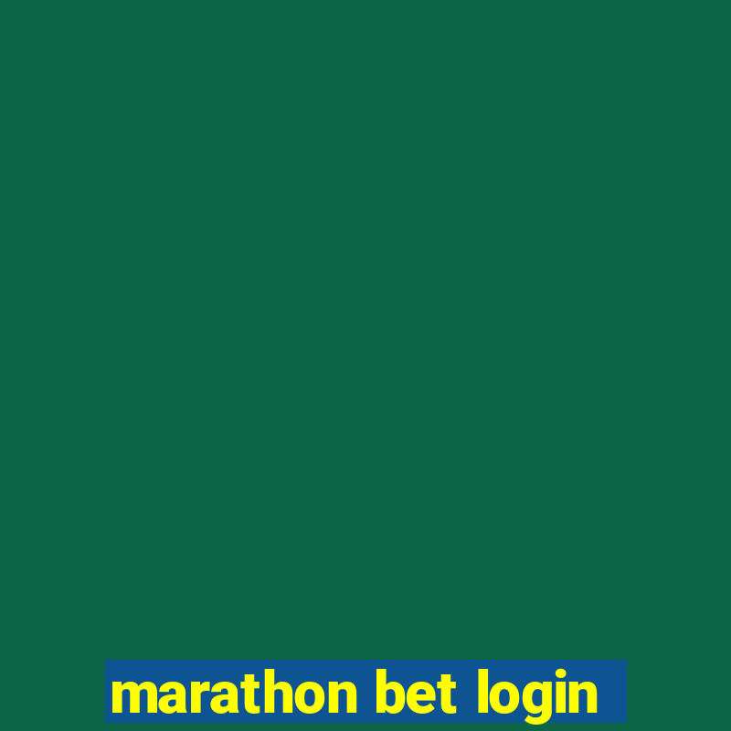 marathon bet login