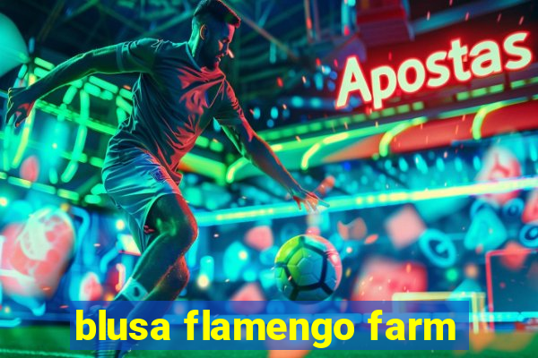 blusa flamengo farm