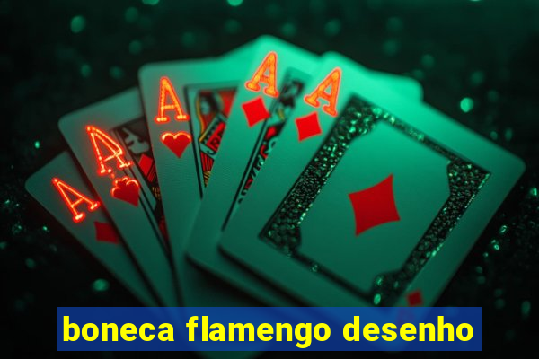 boneca flamengo desenho