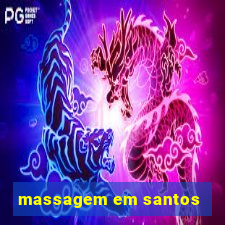 massagem em santos