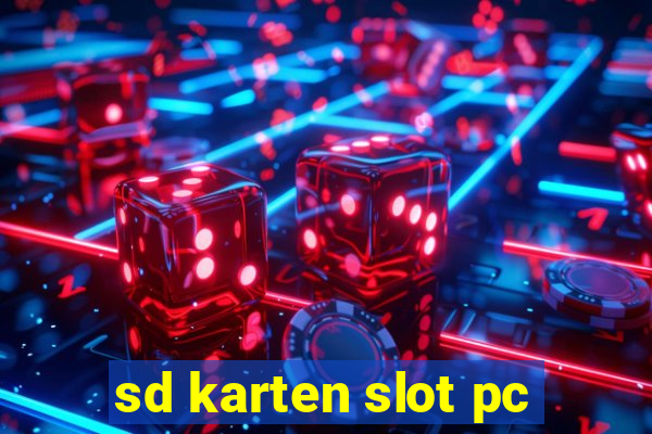 sd karten slot pc