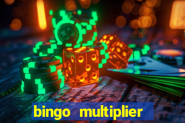 bingo multiplier scratch card