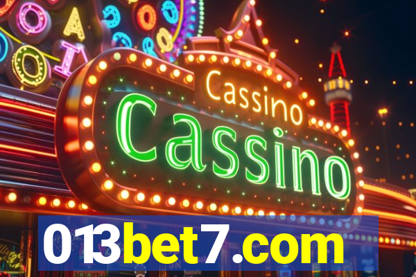 013bet7.com