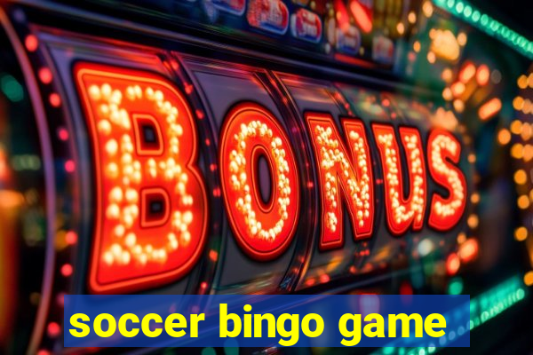 soccer bingo game