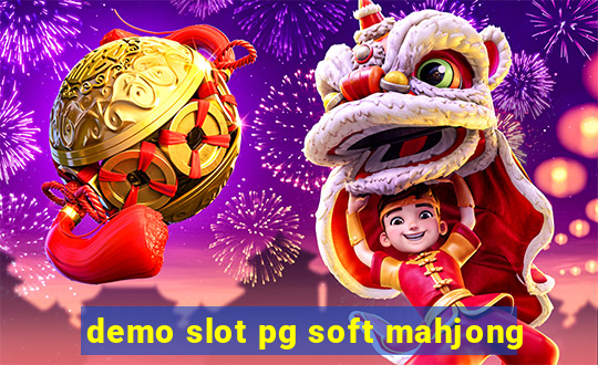 demo slot pg soft mahjong