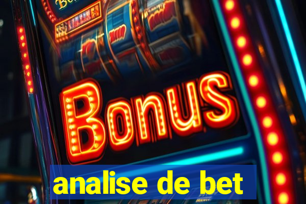 analise de bet