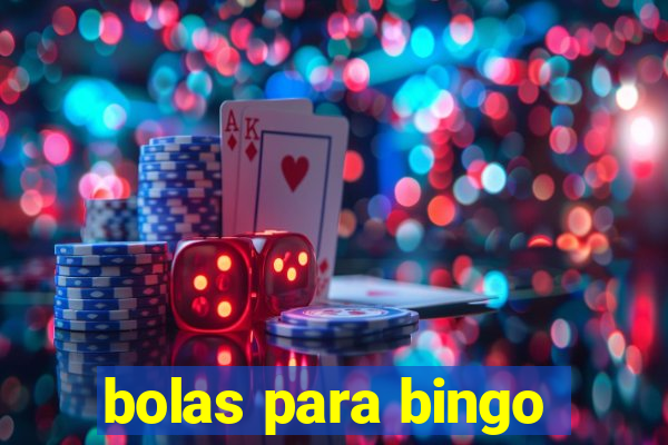 bolas para bingo