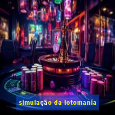 simulação da lotomania