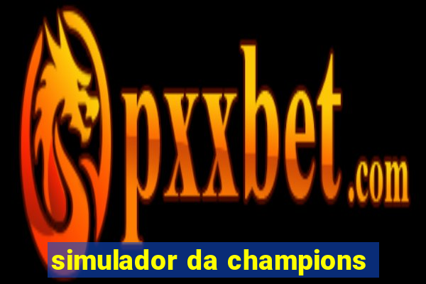 simulador da champions