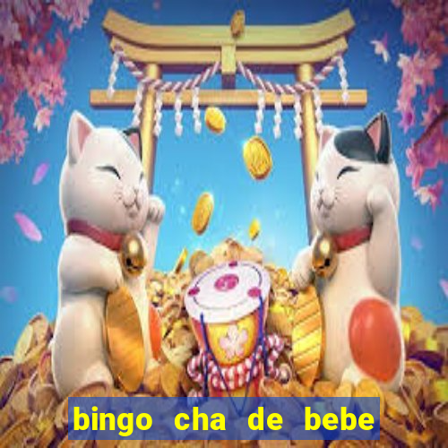 bingo cha de bebe cartelas para imprimir