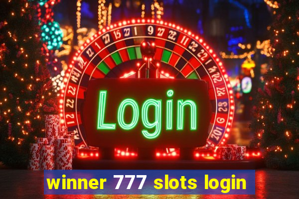 winner 777 slots login