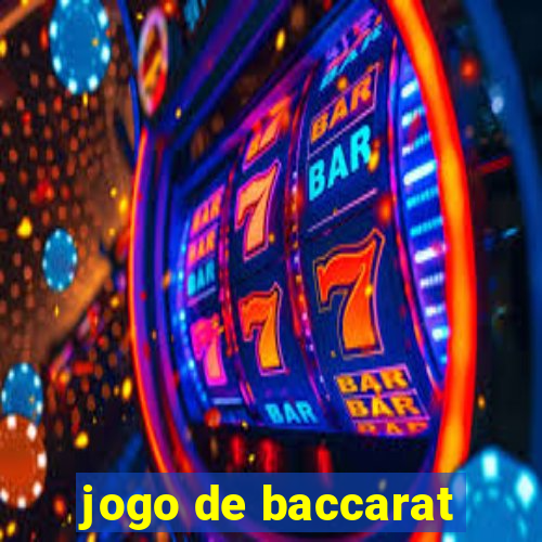 jogo de baccarat