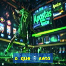 o que 茅 seto altos par芒metros