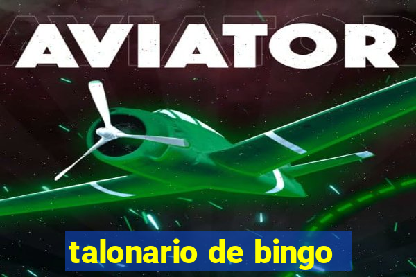 talonario de bingo