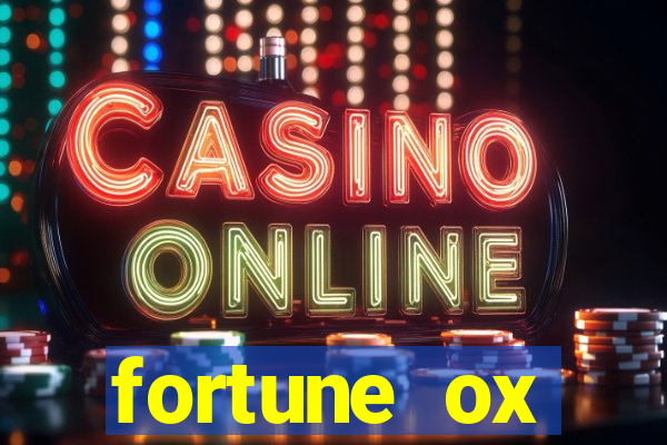 fortune ox plataforma nova