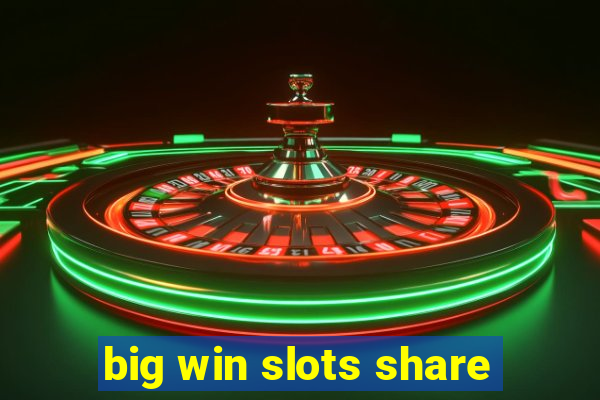 big win slots share