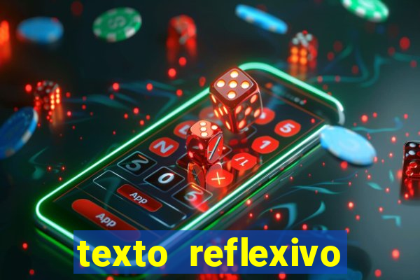 texto reflexivo sobre plantar e colher