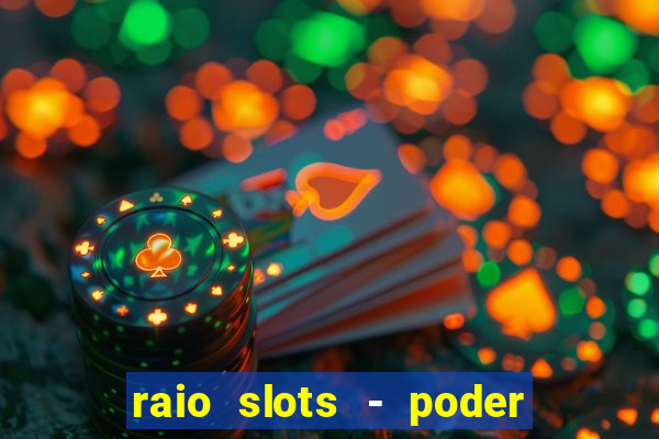 raio slots - poder de zéus