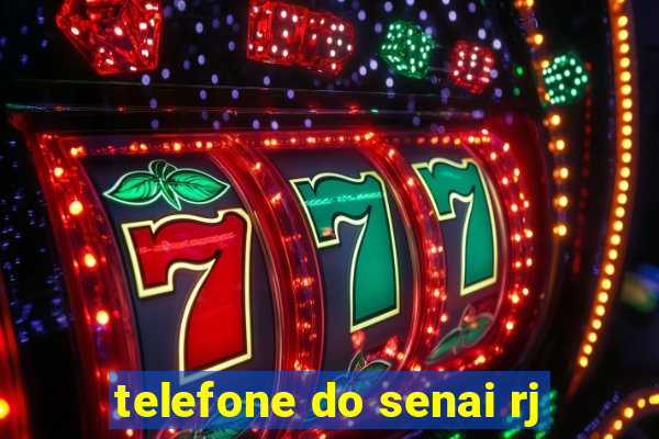 telefone do senai rj