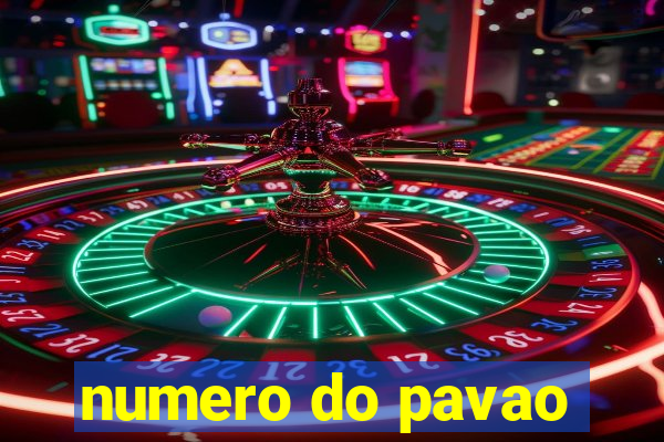 numero do pavao