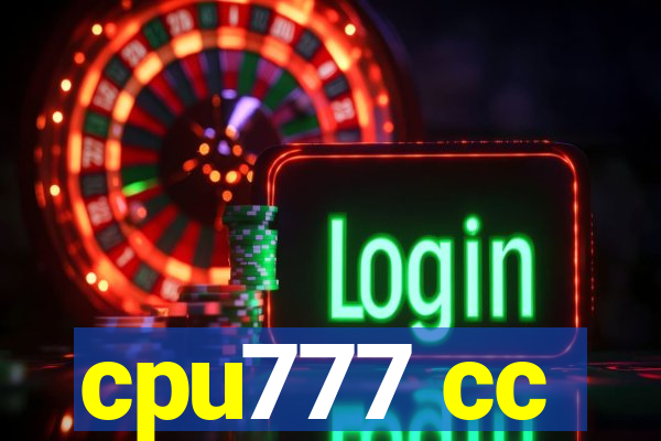 cpu777 cc