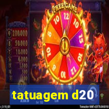 tatuagem d20