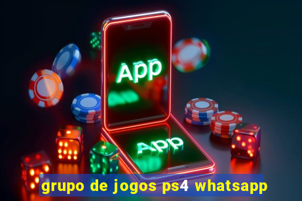 grupo de jogos ps4 whatsapp