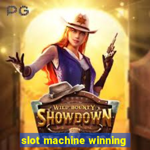 slot machine winning