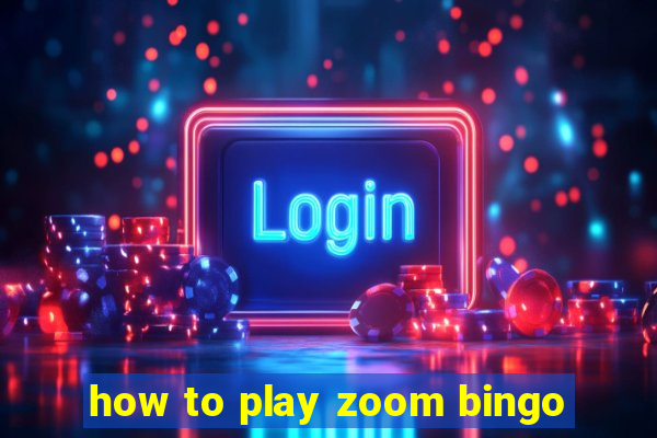 how to play zoom bingo