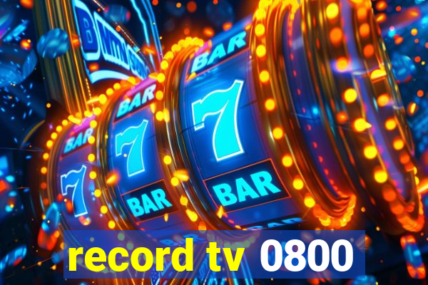 record tv 0800