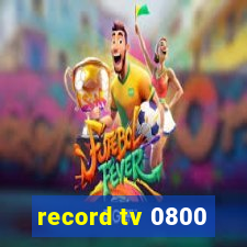 record tv 0800