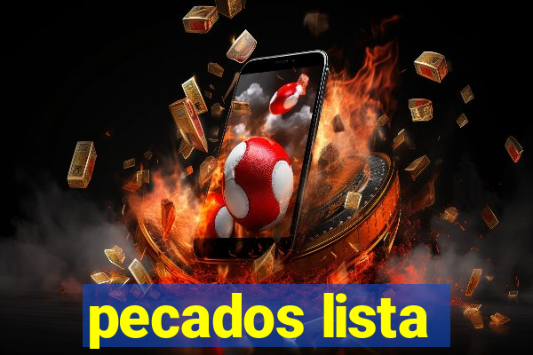 pecados lista