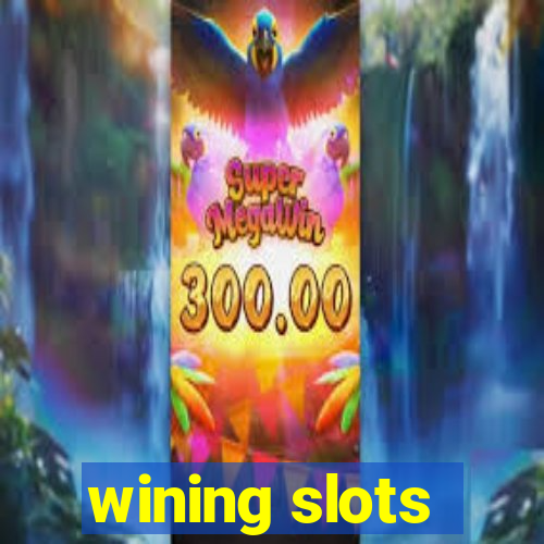 wining slots