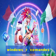 windows r comandos para limpar