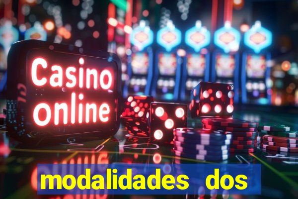 modalidades dos jogos paralímpicos