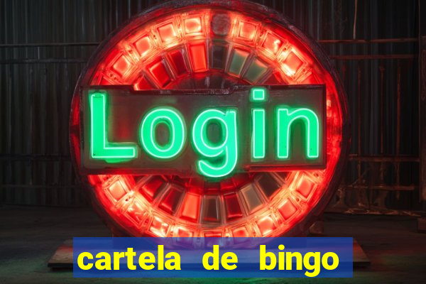 cartela de bingo de fra??es