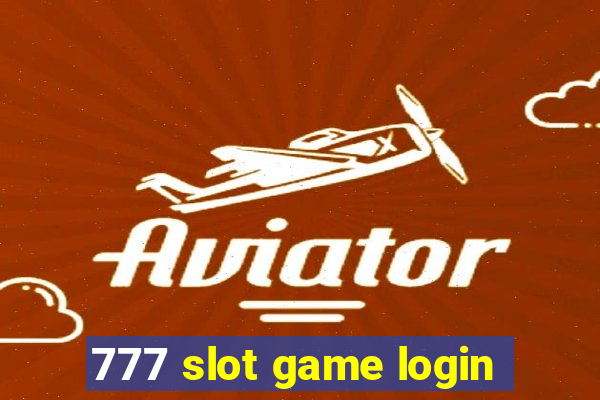 777 slot game login