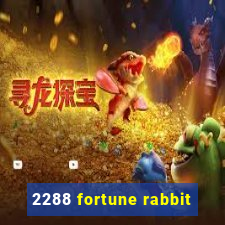 2288 fortune rabbit