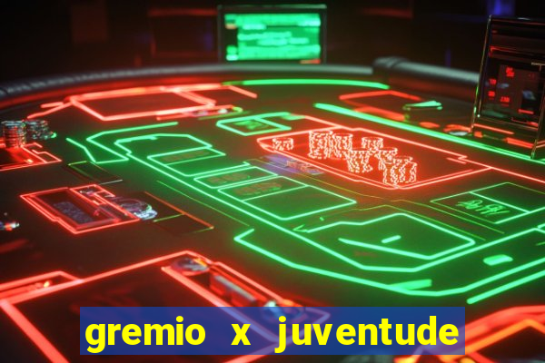 gremio x juventude ao vivo online