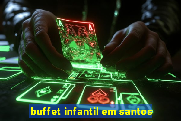 buffet infantil em santos