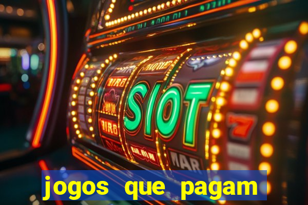 jogos que pagam pix de verdade