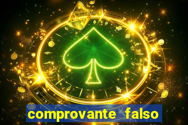 comprovante falso de 50 reais