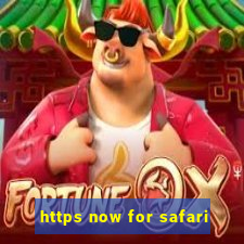 https now for safari