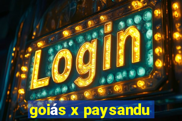 goiás x paysandu