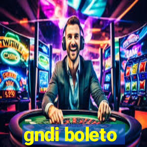 gndi boleto