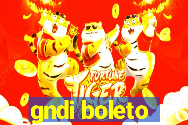 gndi boleto